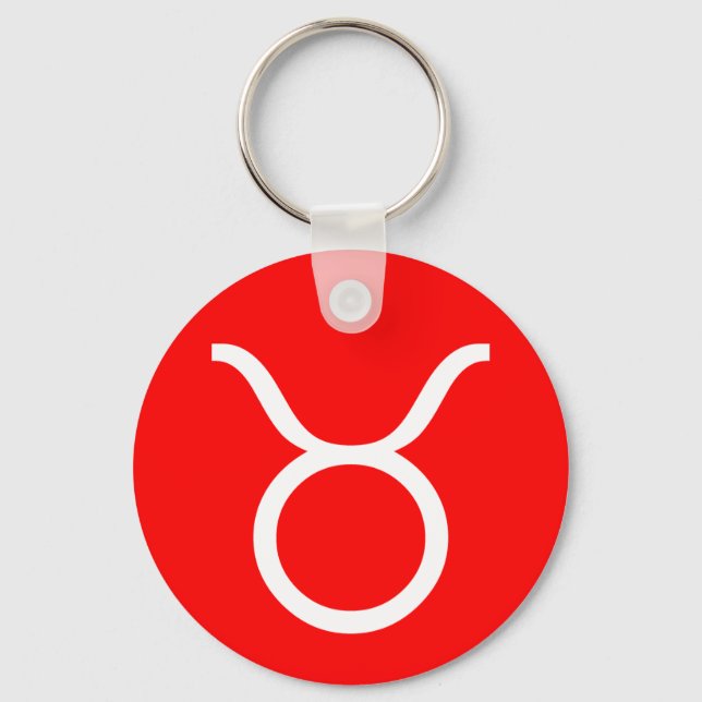 Porte-clés Symbole du Taurus (Recto)