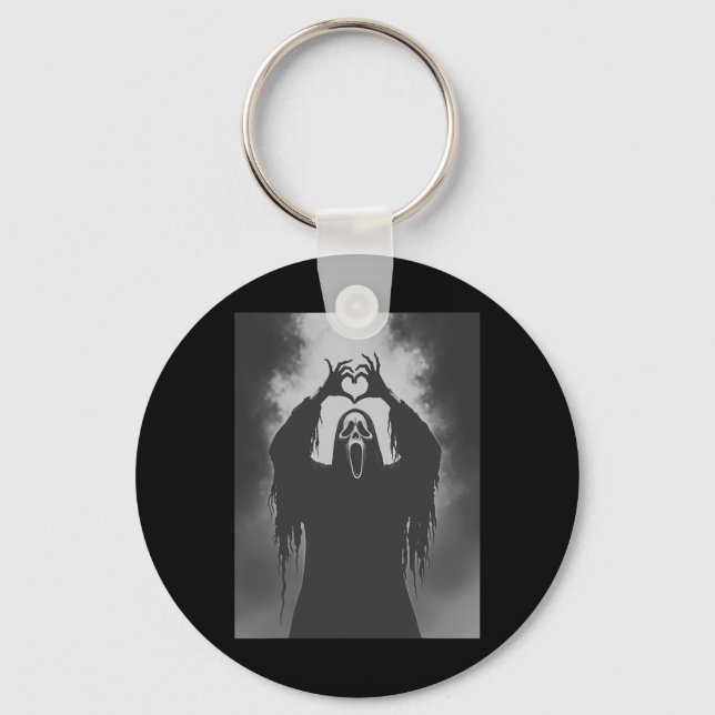 Porte-clés Symbole Éffrayant Costume Fantôme Hallowe (Recto)