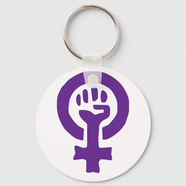 Porte-clés Symbole féministe (Recto)