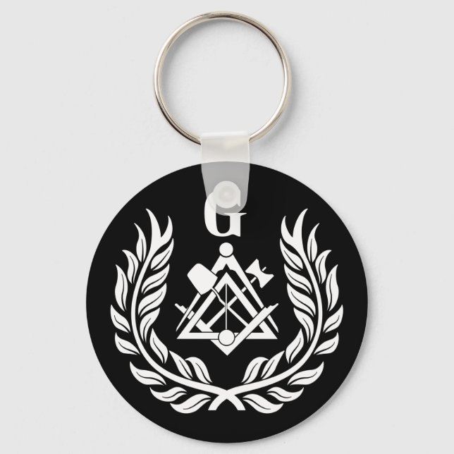 Porte-clés Symbole franc-maçonnerie (Recto)