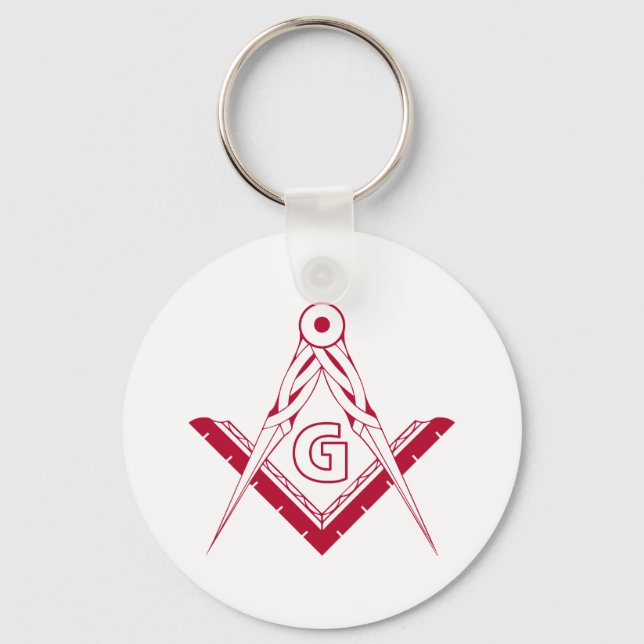 Porte-clés Symbole franc-maçonnerie (Recto)