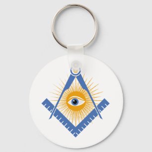 Porte-clés Symbole franc-maçonnerie