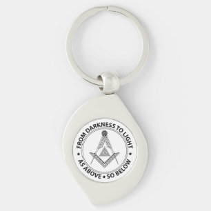 Porte-clés Symbole franc-maçonnerie