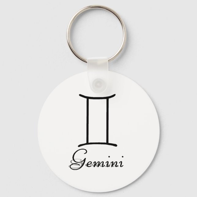 Porte-clés Symbole Gemini (Recto)