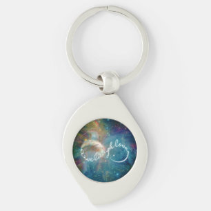 Porte-clés Symbole impressionnant d'infini d'amour de rire de