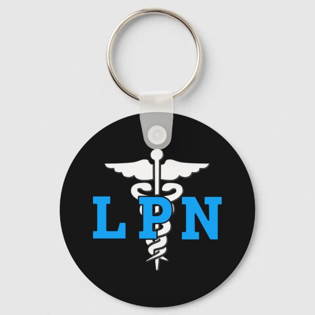 Porte-clés Symbole Médicale LPN (Recto)