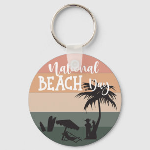 Porte-clés Symbole national de la fête de la plage