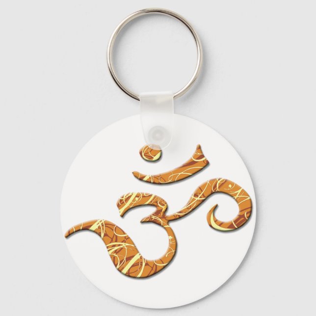 Porte-clés Symbole Ohm en bronze (Porte - clé) (Recto)