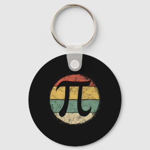 Porte-clés Symbole Pi Circulaire Pi Jour Math Enseignant des