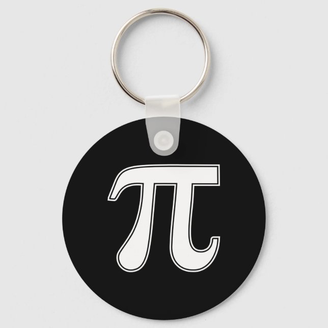 Porte-clés Symbole Pi Day Funny Graphisme Vêtements Pi (Recto)