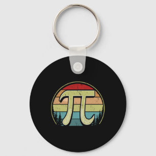 Porte-clés Symbole simple Pi Jour National Pi Hommes Femmes M