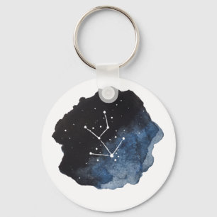 Porte-clés Symbole Taurus Zodiac Constellation Star Galaxy