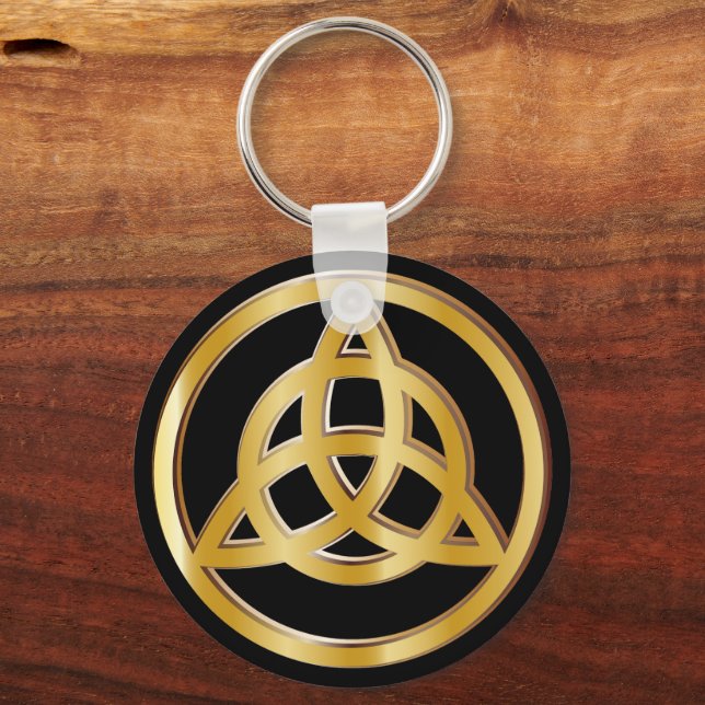 Porte-clés symbole Triquetra (Recto)