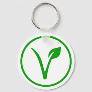 Porte-clés Symbole Végétalien Végétarien Végétalisme Droits d