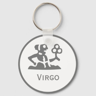 Porte-clés Symbole Virgo du Zodiac Design