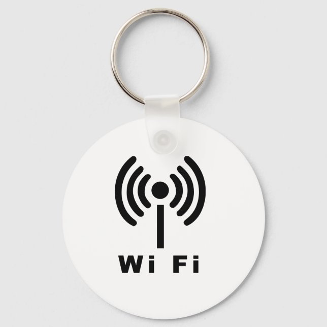 Porte-clés Symbole Wi Fi (Recto)