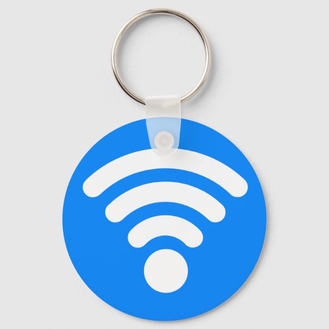 PORTE-CLÉS SYMBOLE WIFI (Recto)
