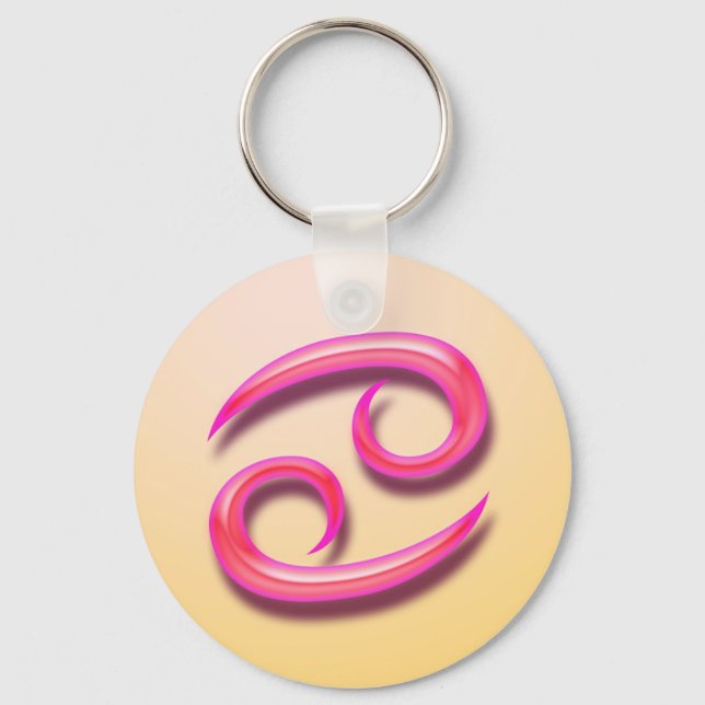 Porte-clés Symbole zodiaque Cancer (Recto)