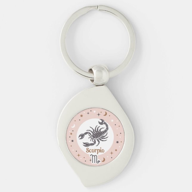 Porte-clés SYMBOLE Zodiaque Scorpio (Devant)