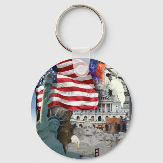 Porte-clés Symboles américains