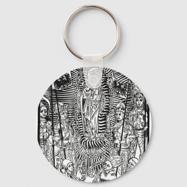 Porte-clés Symboles chrétiens Porte - clé (Recto)