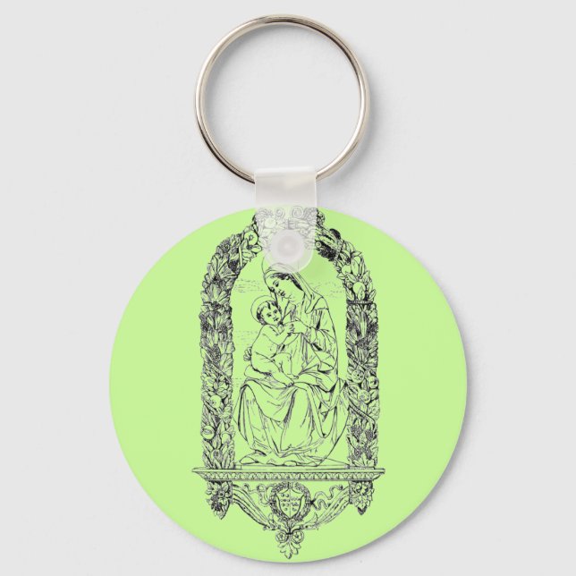 Porte-clés Symboles chrétiens Porte - clé (Recto)