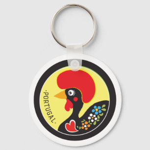 Porte-clés Symboles du Portugal - le Galo de Barcelos