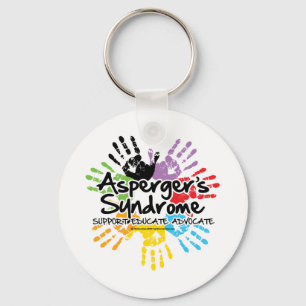 Porte-clés Syndrome d'Asperger Handprint