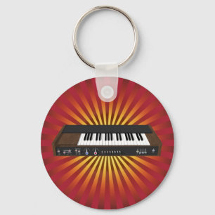 Porte-clés Synthétiseur vintage : Modèle 3D : Porte - clé