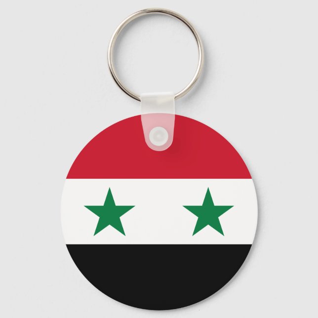 Porte-clés Syria Old Flag (Recto)