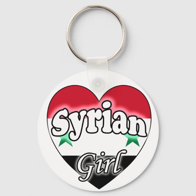 Porte-clés Syrian Girl (Recto)