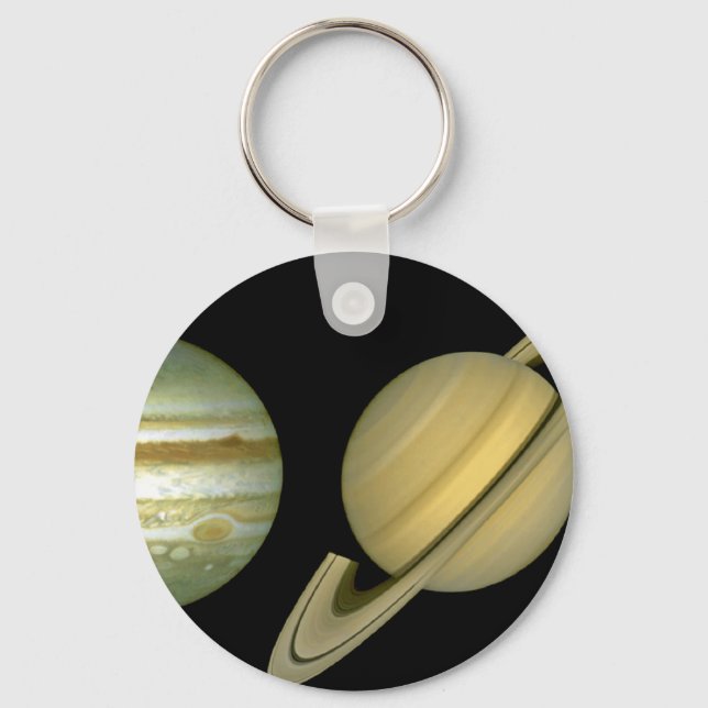 Porte-clés Système solaire ~ Vue longue (Recto)