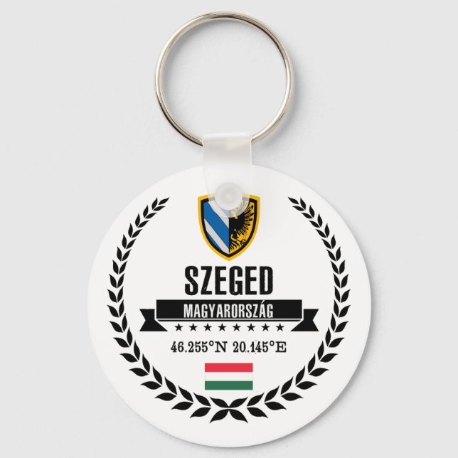 Porte-clés Szeged (Recto)