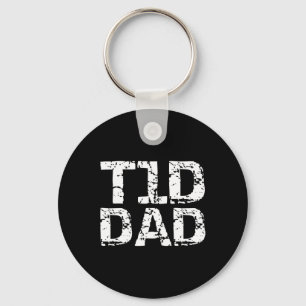 Porte-clés T1d Papa Pour Hommes Distorsion Type 1 Diabète Pèr