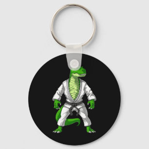 Porte-clés T-rex Dinosaure Jiu-jitsu Judo Karaté Taekwondo Ma