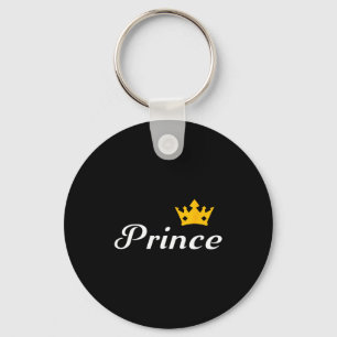 Porte-clés T S Prince pour garçons et hommes de la famille as