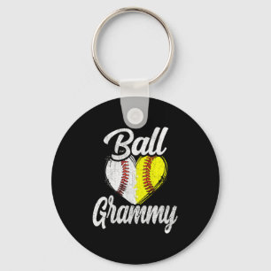 Porte-clés T Shirt Ball Grammy Baseball Softball Équipe Sport