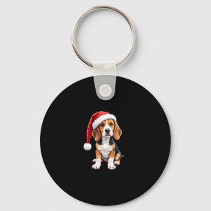 Porte-clés T-shirt Beagle à manches longues pour chien de Noë