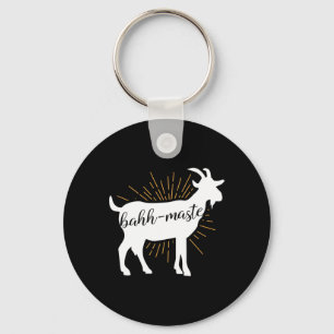 Porte-clés T-shirt cadeau pour hommes et femmes Yoga chèvre H