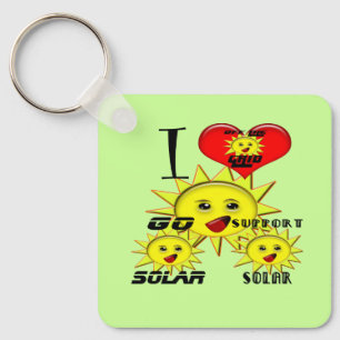 Porte-clés T-shirt Cadeaux d'énergie solaire et produits prom