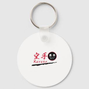 Porte-clés T Shirt Ceinture Noire de Karaté