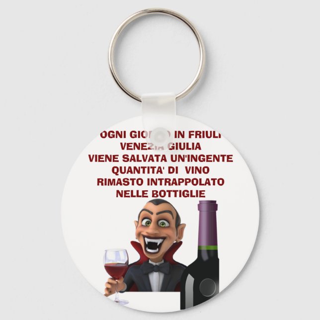 Porte-clés T-shirt de base pour hommes (Recto)