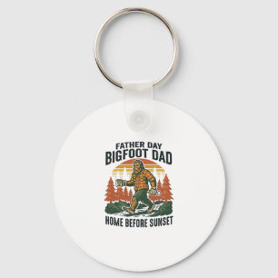 Porte-clés T-shirt de Papa Bigfoot pour la Fête des Pères L'H