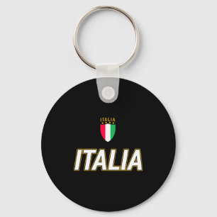 Porte-clés T-shirt de style maillot de football italien Itali