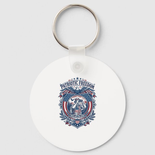 Porte-clés T-shirt graphique vectoriel de l'observateur d'ois (Recto)