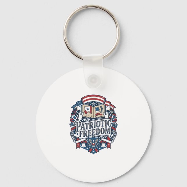 Porte-clés T-shirt graphique vectoriel pour scrapbookeur patr (Recto)