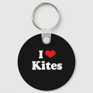 Porte-clés T-shirt I Love Kites