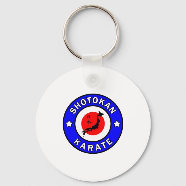 Porte-clés T Shirt Kyokushin Karaté  (Recto)