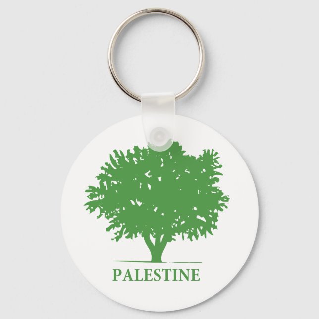 Porte-clés T-shirt Palestine Olive Tree (Recto)