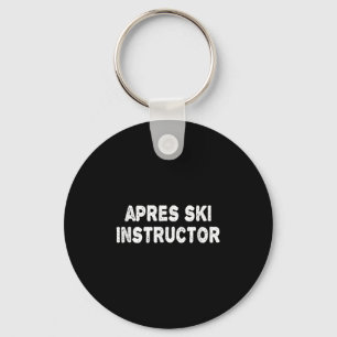 Porte-clés T-shirt pour instructeur de Après Ski femmes homme